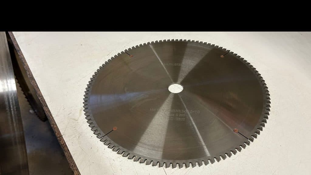 Sirkkelinterien teroitus Terä Tekniikka Oy